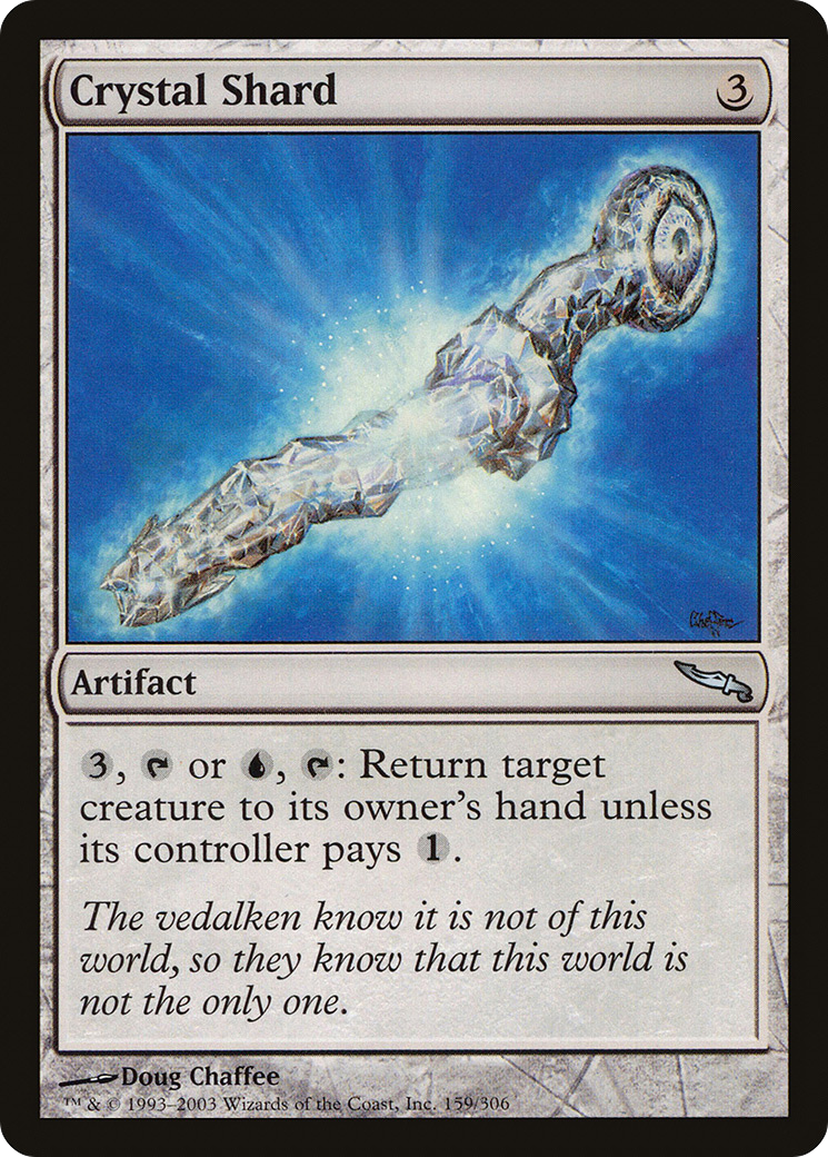 MAGIC: THE GATHERING  - Crystal Shard (MRD-159) - Mirrodin
