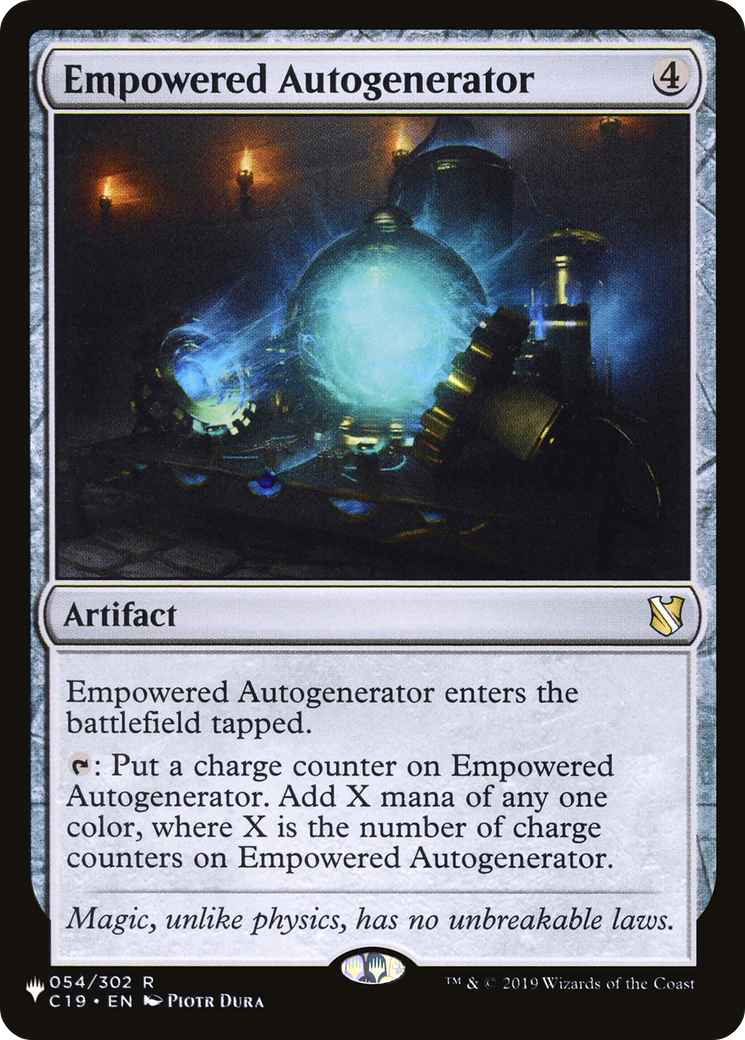 MAGIC: THE GATHERING  - Empowered Autogenerator (LIST-C19-54) - The List