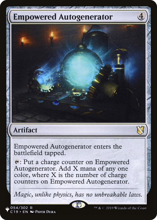 MAGIC: THE GATHERING  - Empowered Autogenerator (LIST-C19-54) - The List