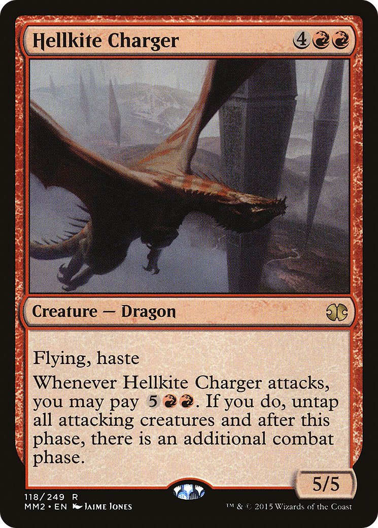 MAGIC: THE GATHERING  - Hellkite Charger (MM2-118) - Modern Masters 2015