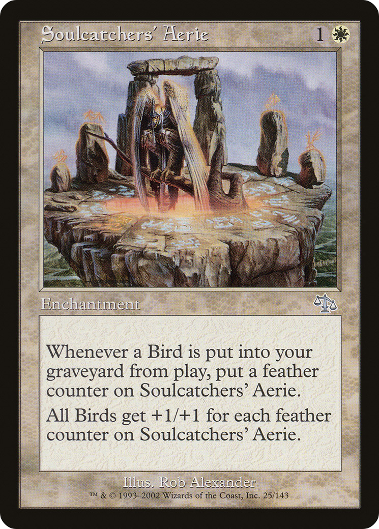 MAGIC: THE GATHERING  - Soulcatchers' Aerie (JUD-025) - Judgment Foil