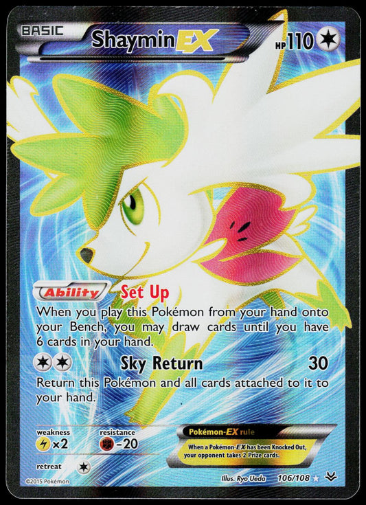SHAYMIN EX 106/108 ROARING SKIES ULTRA RARE LP