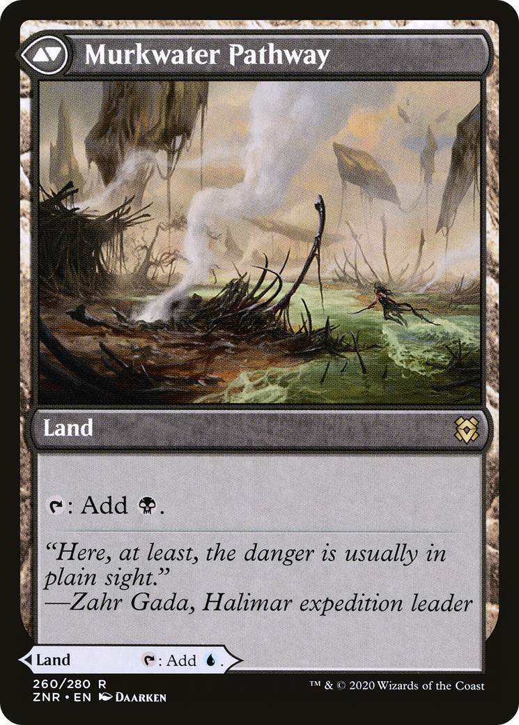 MAGIC: THE GATHERING  - Clearwater Pathway (ZNR-260) - Zendikar Rising Foil