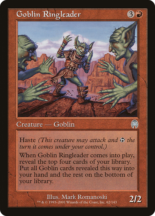 MAGIC: THE GATHERING  - Goblin Ringleader (APC-062) - Apocalypse