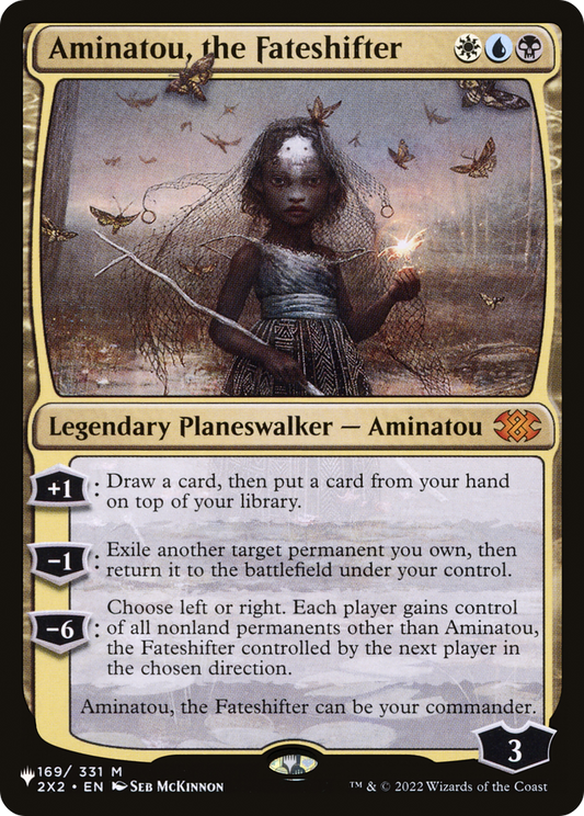 MAGIC: THE GATHERING  - Aminatou, the Fateshifter (LIST-169/024) - The List