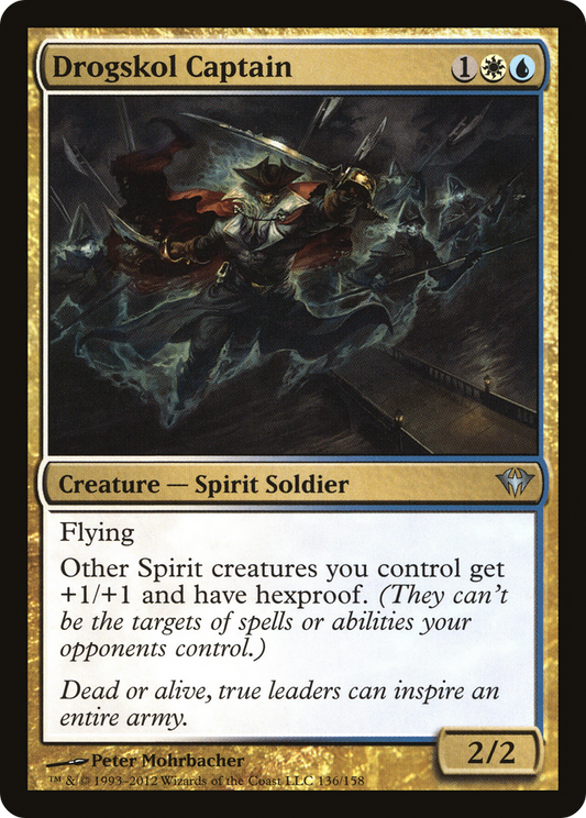 MAGIC: THE GATHERING  - Drogskol Captain (DKA-136) - Dark Ascension