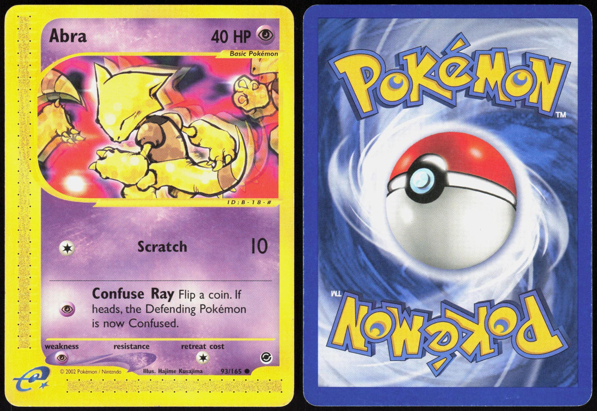 ABRA 93/165 EXPEDITION BASE SET POKEMON COMMON HP