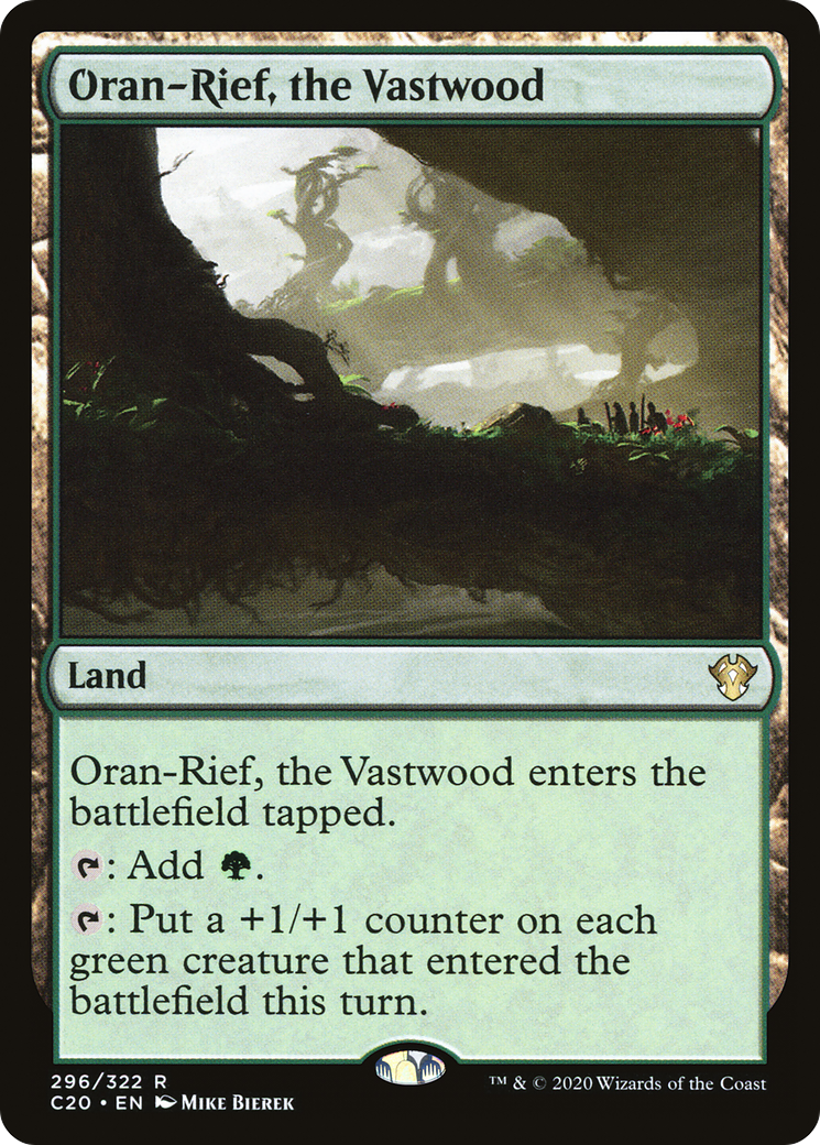 MAGIC: THE GATHERING  - Oran-Rief, the Vastwood (C20-296) - Commander 2020