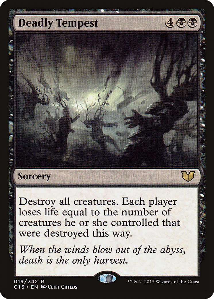 MAGIC: THE GATHERING  - Deadly Tempest (C15-019) - Commander 2015