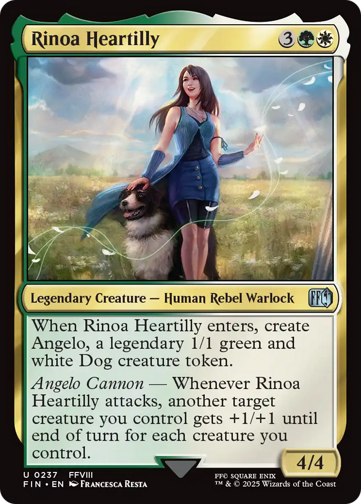 MAGIC: THE GATHERING  - Rinoa Heartilly (FIN-237) - FINAL FANTASY