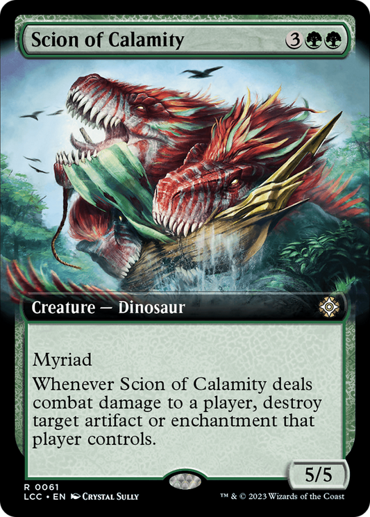 MAGIC: THE GATHERING  - Scion of Calamity (Extended Art) (LCC-061) - The Lost Caverns of Ixalan Commander: (Extended Art)