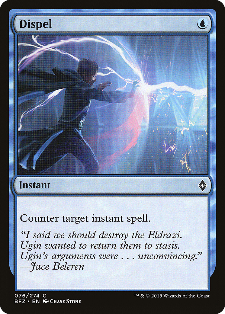 MAGIC: THE GATHERING  - Dispel (BFZ-076) - Battle for Zendikar