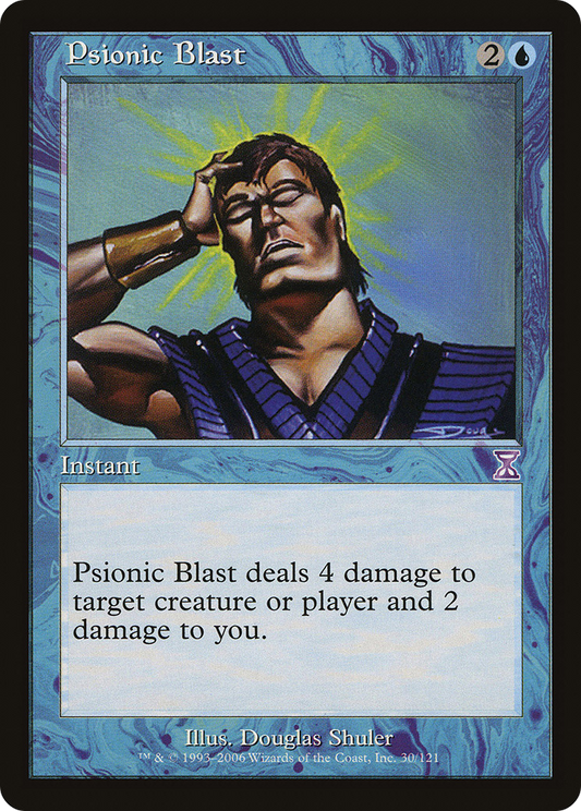 MAGIC: THE GATHERING  - Psionic Blast (TSB-030) - Time Spiral Timeshifted