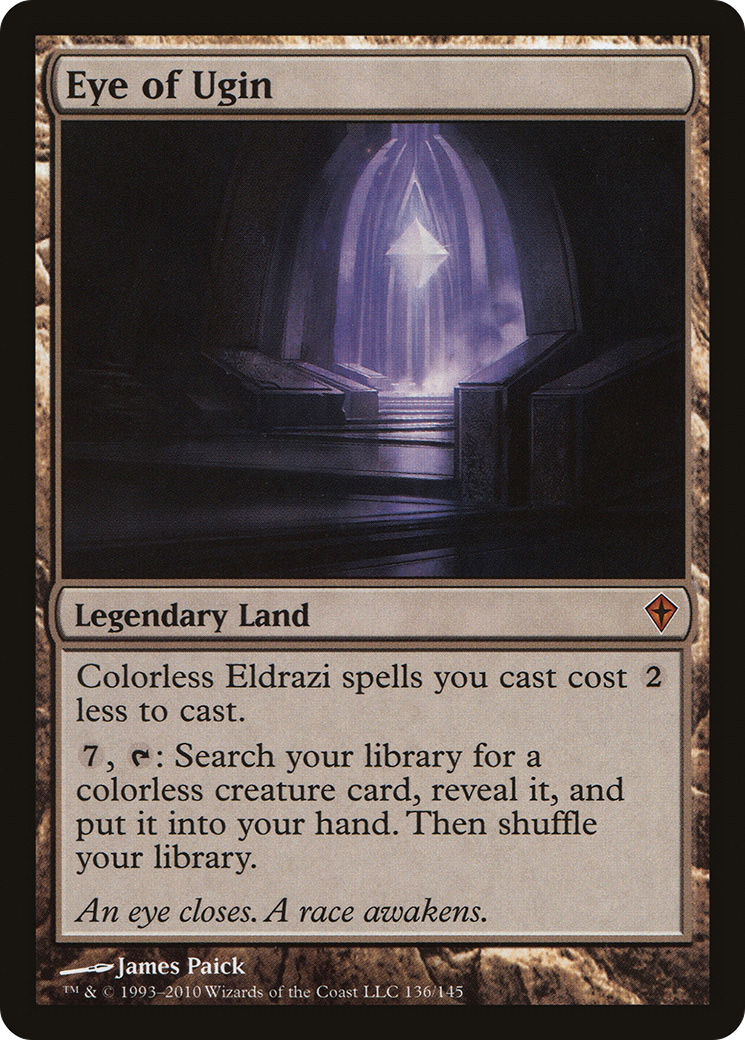 MAGIC: THE GATHERING  - Eye of Ugin (WWK-136) - Worldwake
