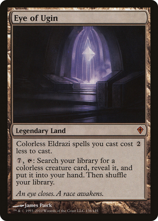 MAGIC: THE GATHERING  - Eye of Ugin (WWK-136) - Worldwake