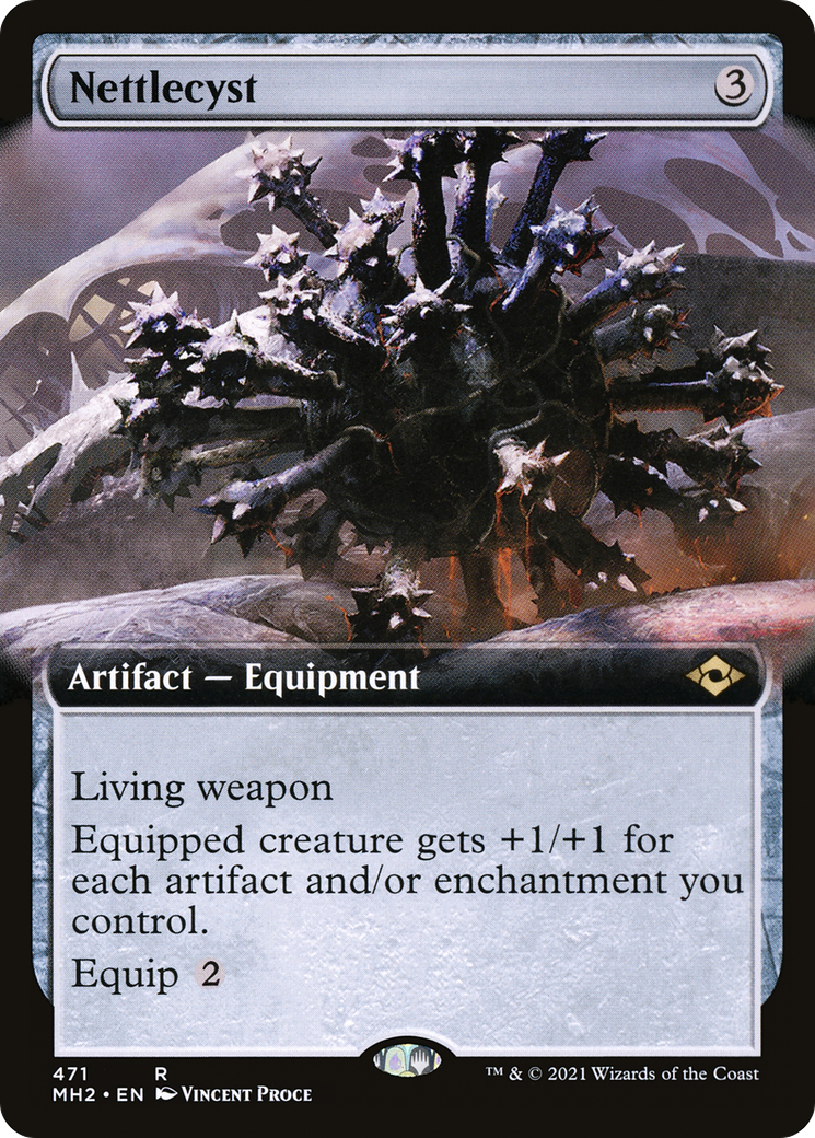 MAGIC: THE GATHERING  - Nettlecyst (Extended Art) (MH2-471) - Modern Horizons 2: (Extended Art) Foil