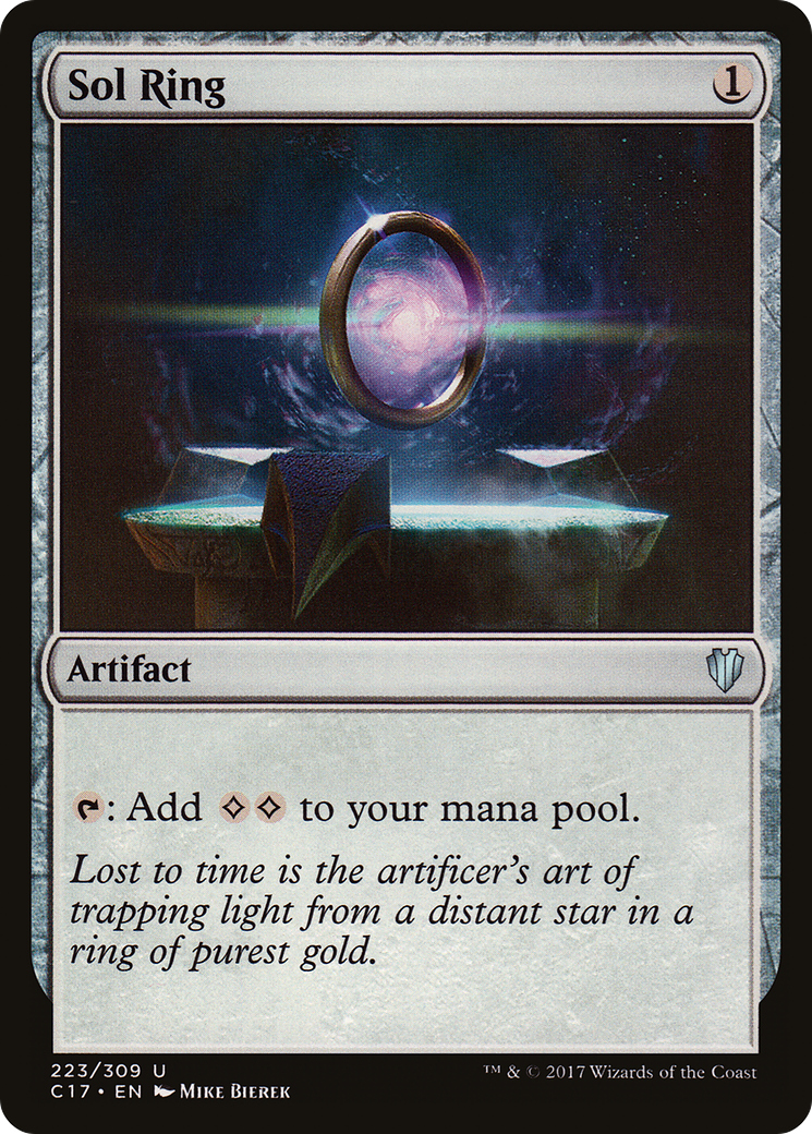 MAGIC: THE GATHERING  - Sol Ring (C17-223) - Commander 2017