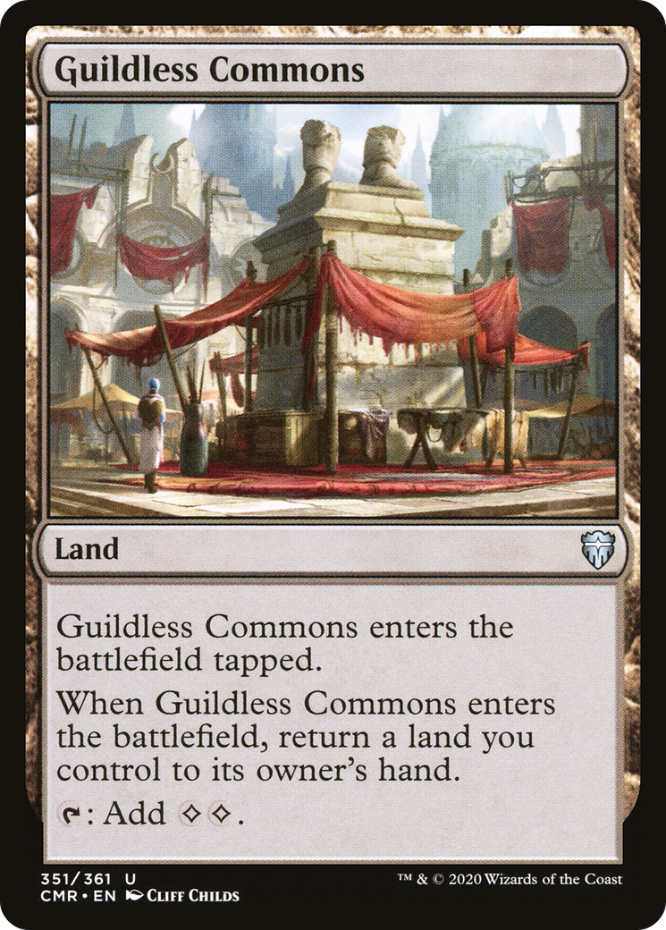 MAGIC: THE GATHERING  - Guildless Commons (CMR-351) - Commander Legends