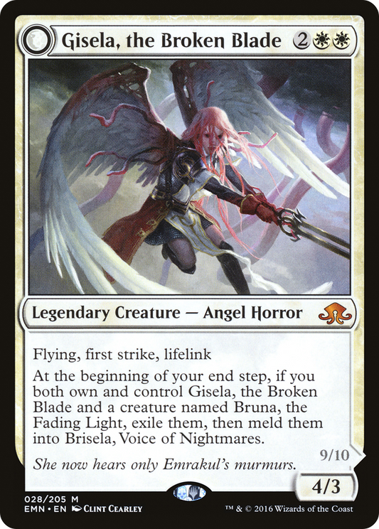 MAGIC: THE GATHERING  - Gisela, the Broken Blade (EMN-028) - Eldritch Moon: (mooneldrazidfc)