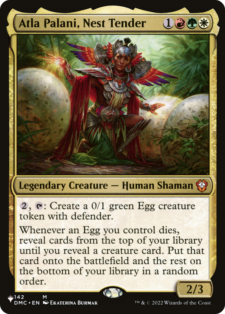 MAGIC: THE GATHERING  - Atla Palani, Nest Tender (LIST-DMC-142) - The List