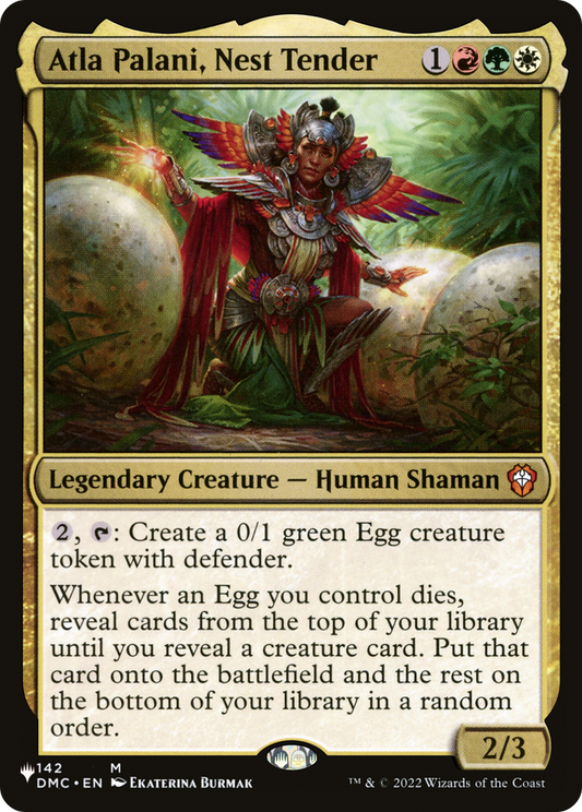 MAGIC: THE GATHERING  - Atla Palani, Nest Tender (LIST-DMC-142) - The List