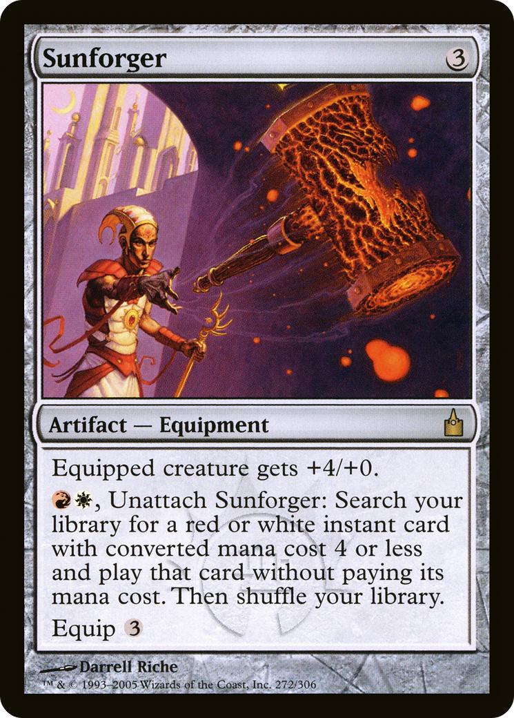 MAGIC: THE GATHERING  - Sunforger (RAV-272) - Ravnica: City of Guilds