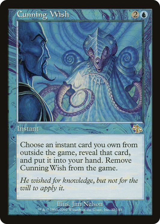 MAGIC: THE GATHERING  - Cunning Wish (JUD-037) - Judgment Foil