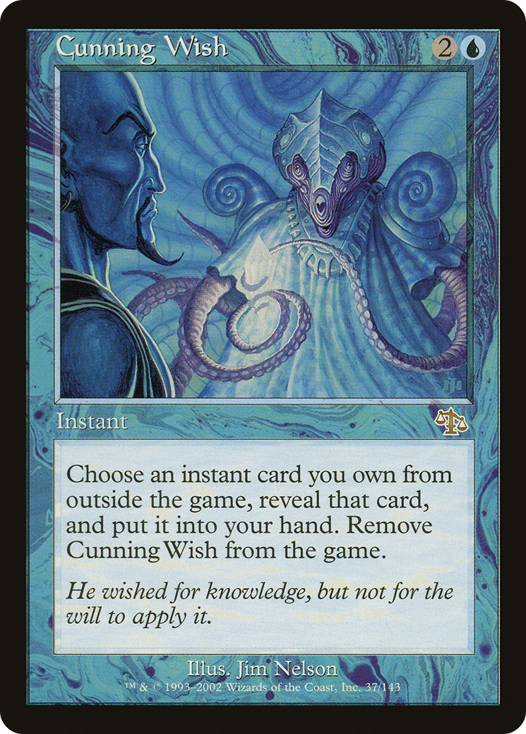 MAGIC: THE GATHERING  - Cunning Wish (JUD-037) - Judgment