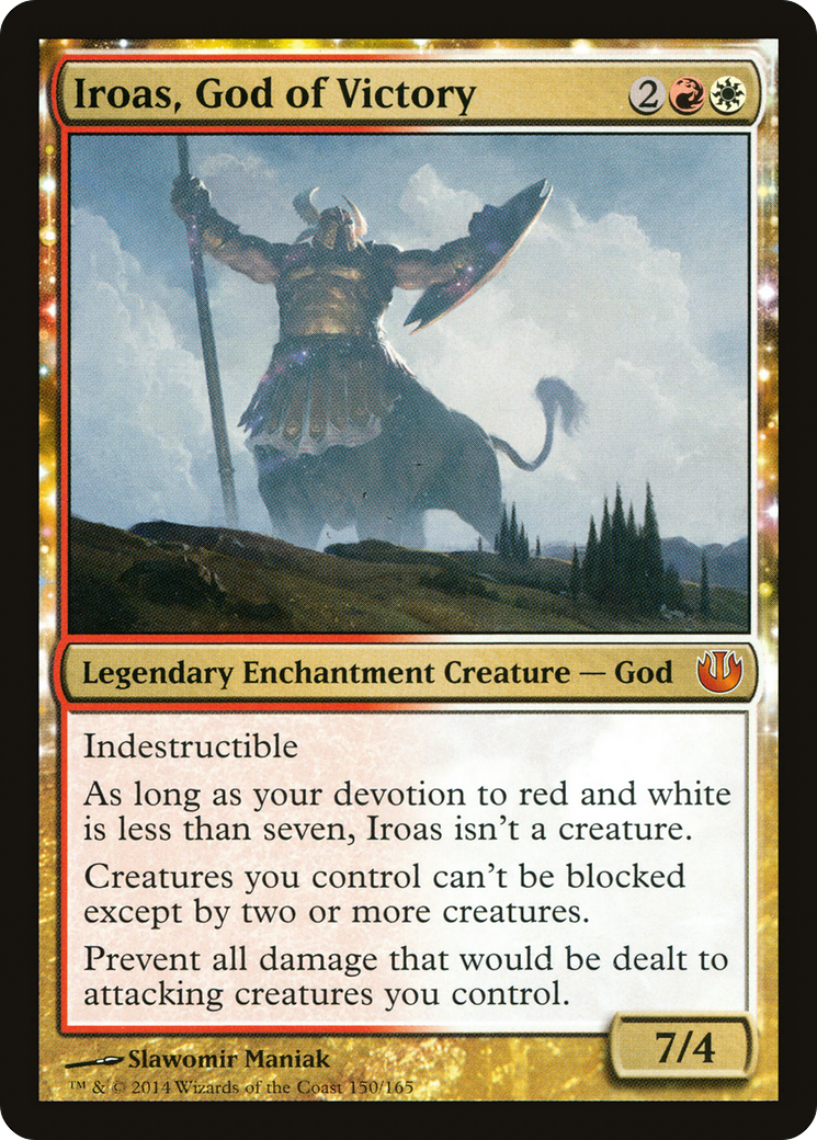 MAGIC: THE GATHERING  - Iroas, God of Victory (JOU-150) - Journey into Nyx: (enchantment)