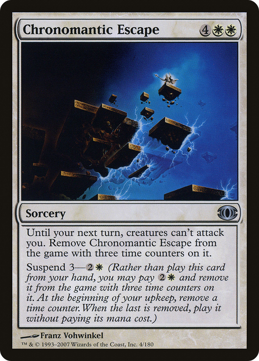 MAGIC: THE GATHERING  - Chronomantic Escape (FUT-004) - Future Sight Foil
