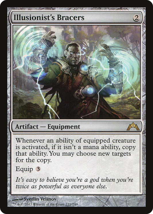 MAGIC: THE GATHERING  - Illusionist's Bracers (GTC-231) - Gatecrash