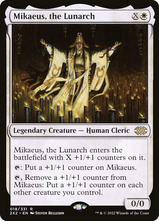 MAGIC: THE GATHERING  - Mikaeus, the Lunarch (2X2-018) - Double Masters 2022
