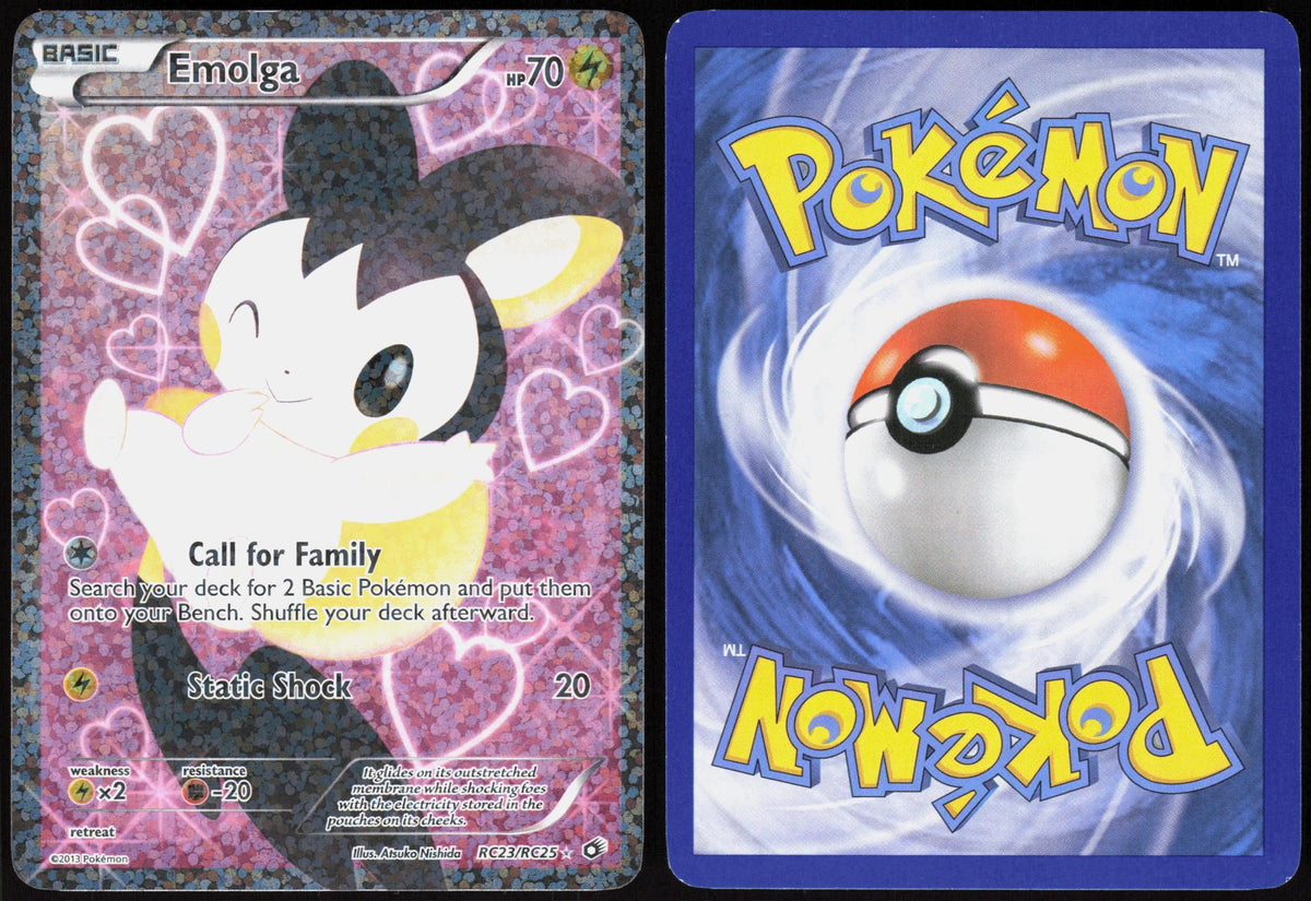 EMOLGA (FULL ART) RC23/RC25 LEGENDARY TREASURES: RADIANT COLLECTION HOLO LP