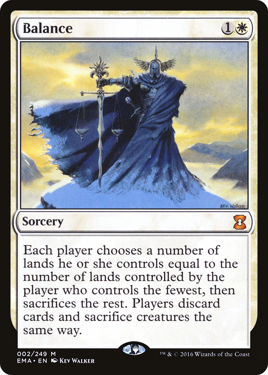 MAGIC: THE GATHERING  - Balance (EMA-002) - Eternal Masters