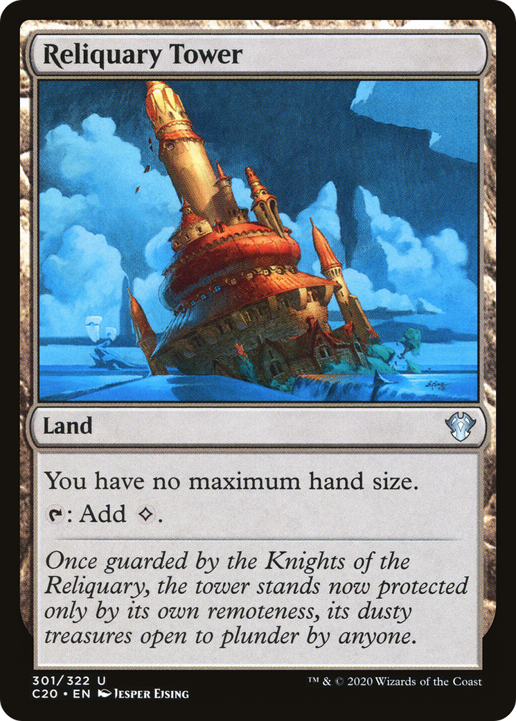 MAGIC: THE GATHERING  - Reliquary Tower (C20-301) - Commander 2020
