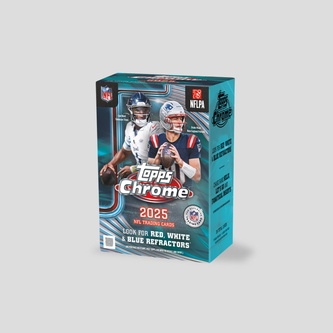 Topps 2025 Chrome NFL Football Value Box