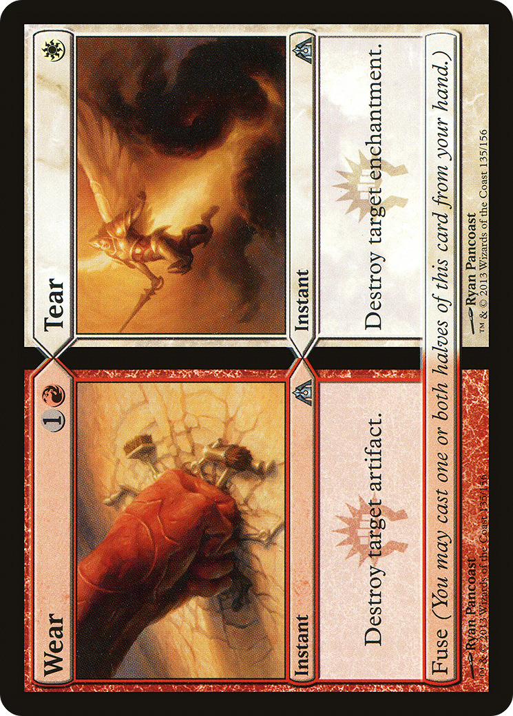 MAGIC: THE GATHERING  - Wear // Tear (DGM-135) - Dragon's Maze Foil
