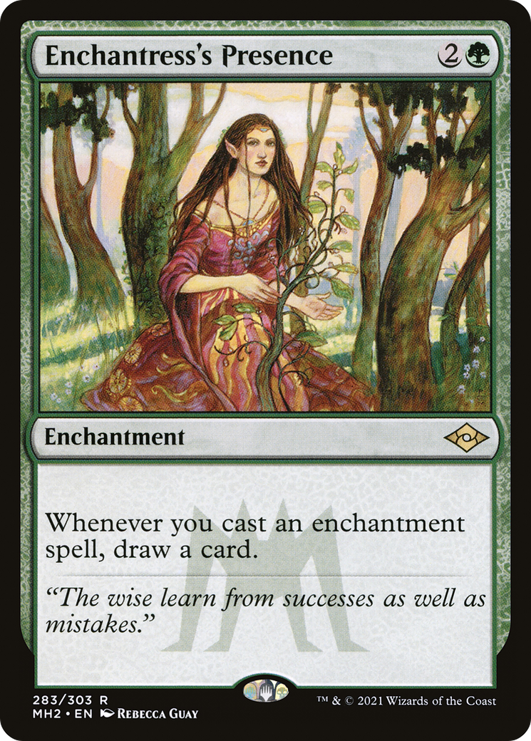 MAGIC: THE GATHERING  - Enchantress's Presence (MH2-283) - Modern Horizons 2