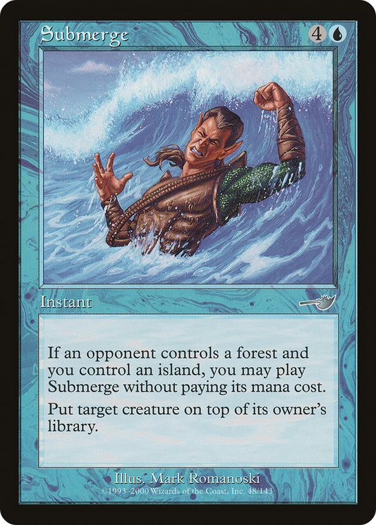 MAGIC: THE GATHERING  - Submerge (NMS-048) - Nemesis