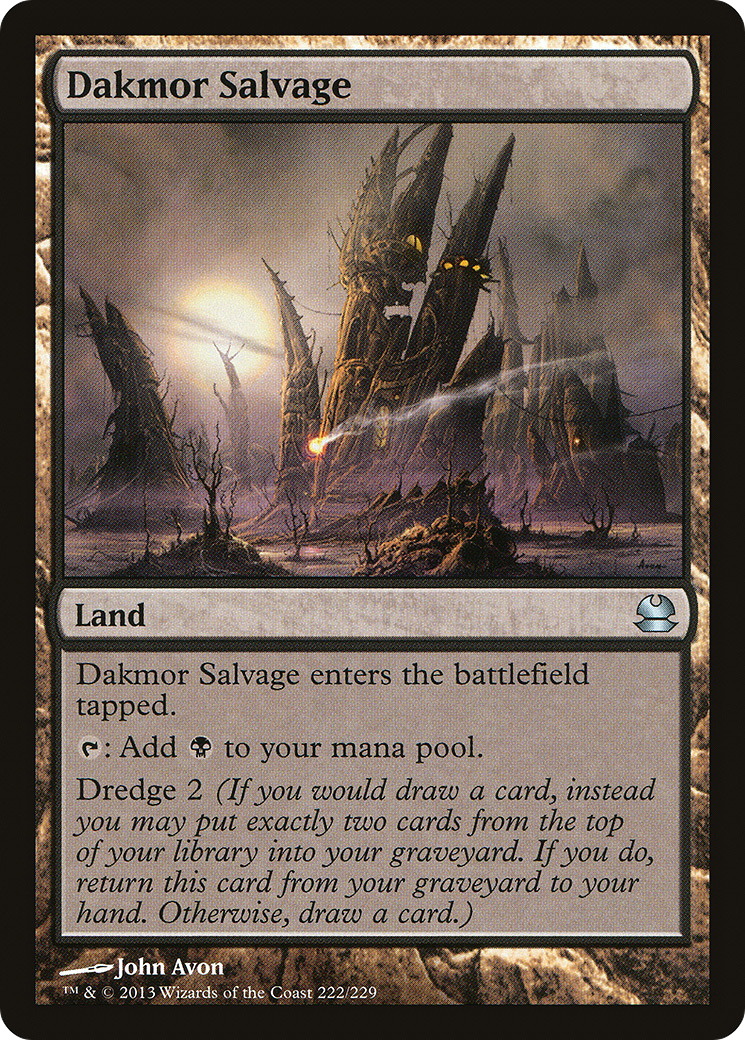 MAGIC: THE GATHERING  - Dakmor Salvage (MMA-222) - Modern Masters