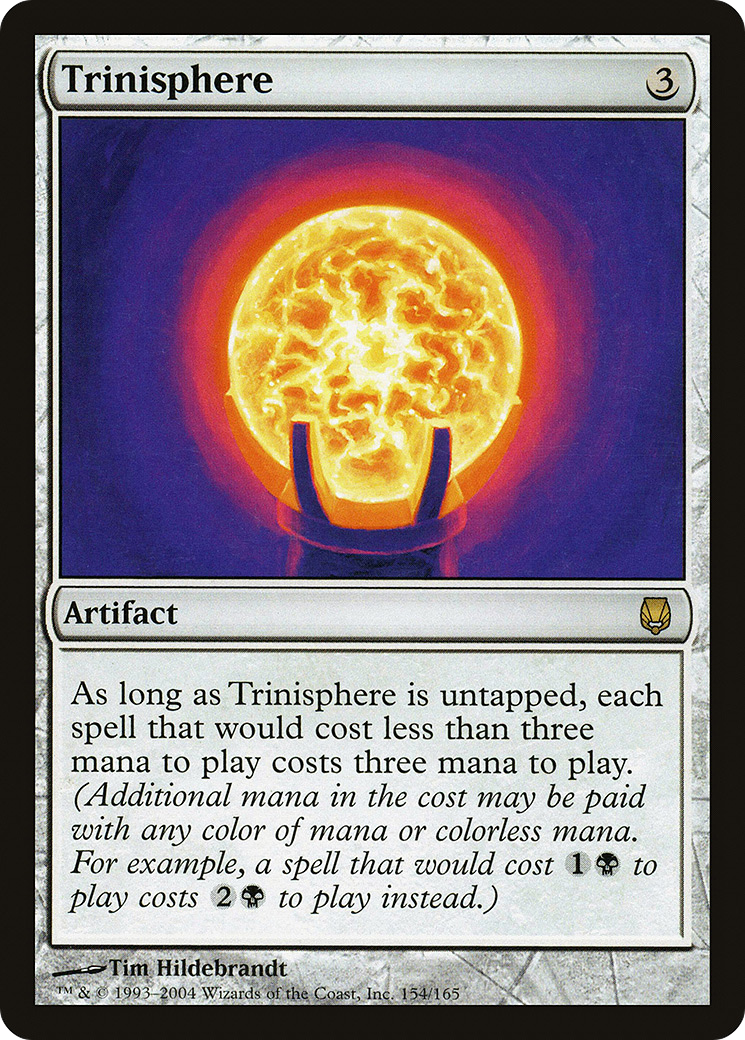 MAGIC: THE GATHERING  - Trinisphere (DST-154) - Darksteel