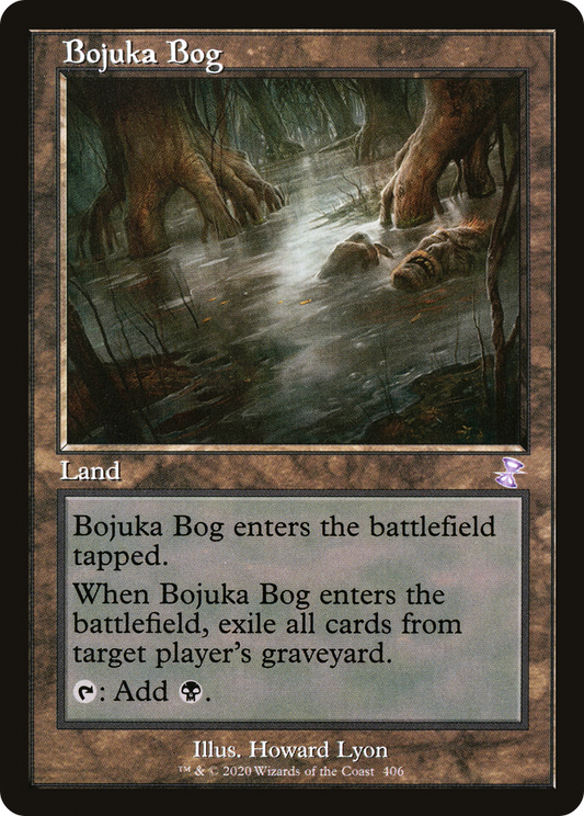 MAGIC: THE GATHERING  - Bojuka Bog (TSR-406) - Time Spiral Remastered