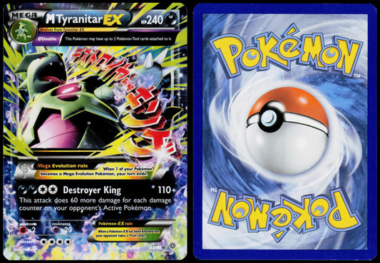 POKEMON M TYRANITAR EX 43/98 ANCIENT ORIGINS EX RARE