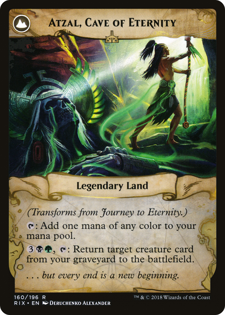 MAGIC: THE GATHERING  - Journey to Eternity (RIX-160) - Rivals of Ixalan: (compasslanddfc)