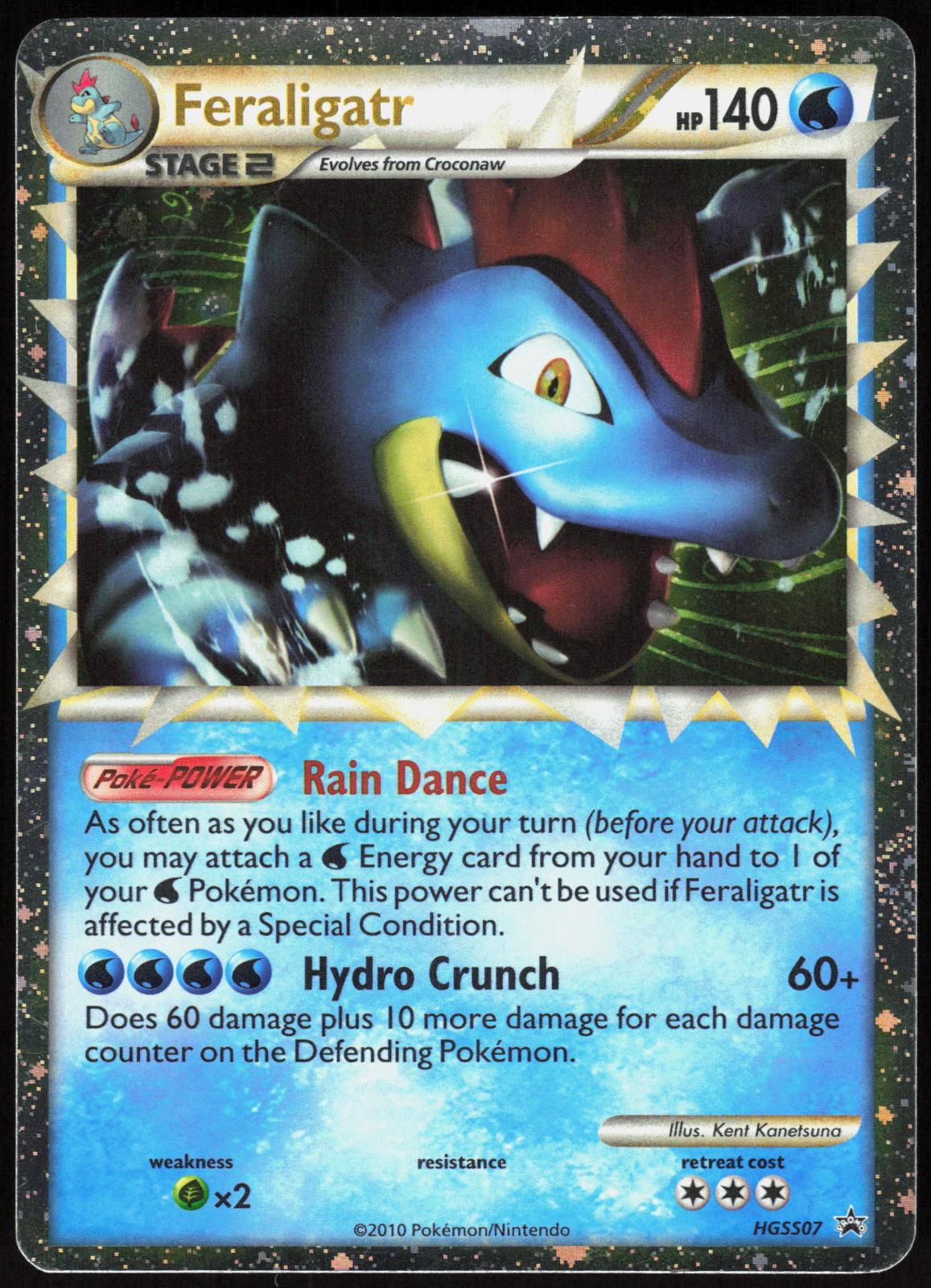FERALIGATR (PRIME) HGSS07 HGSS PROMOS POKEMON PROMO HOLO LP