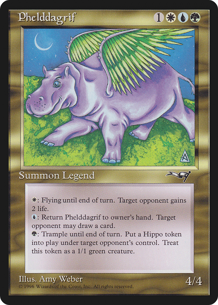 MAGIC: THE GATHERING  - Phelddagrif (ALL-115) - Alliances