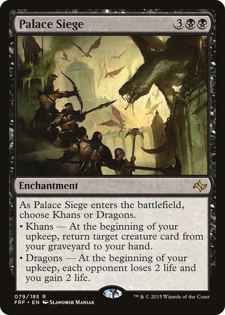 MAGIC: THE GATHERING  - Palace Siege (FRF-079) - Fate Reforged