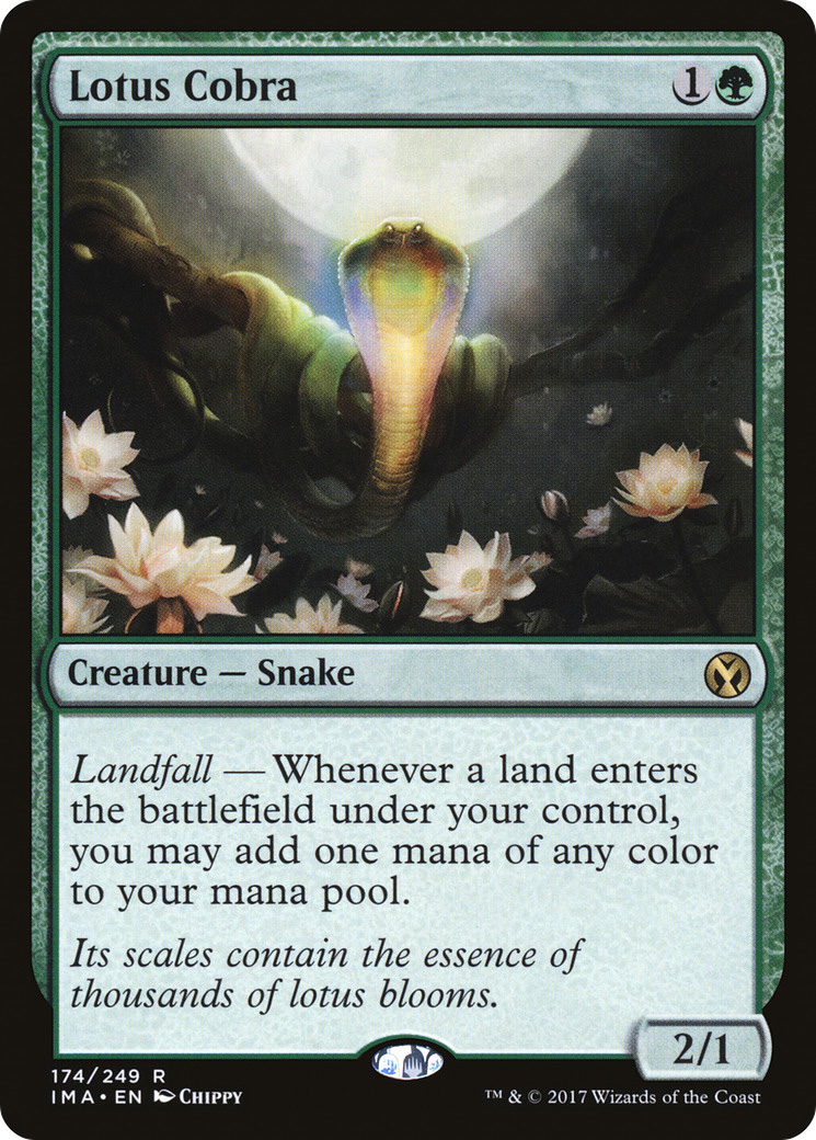 MAGIC: THE GATHERING  - Lotus Cobra (IMA-174) - Iconic Masters