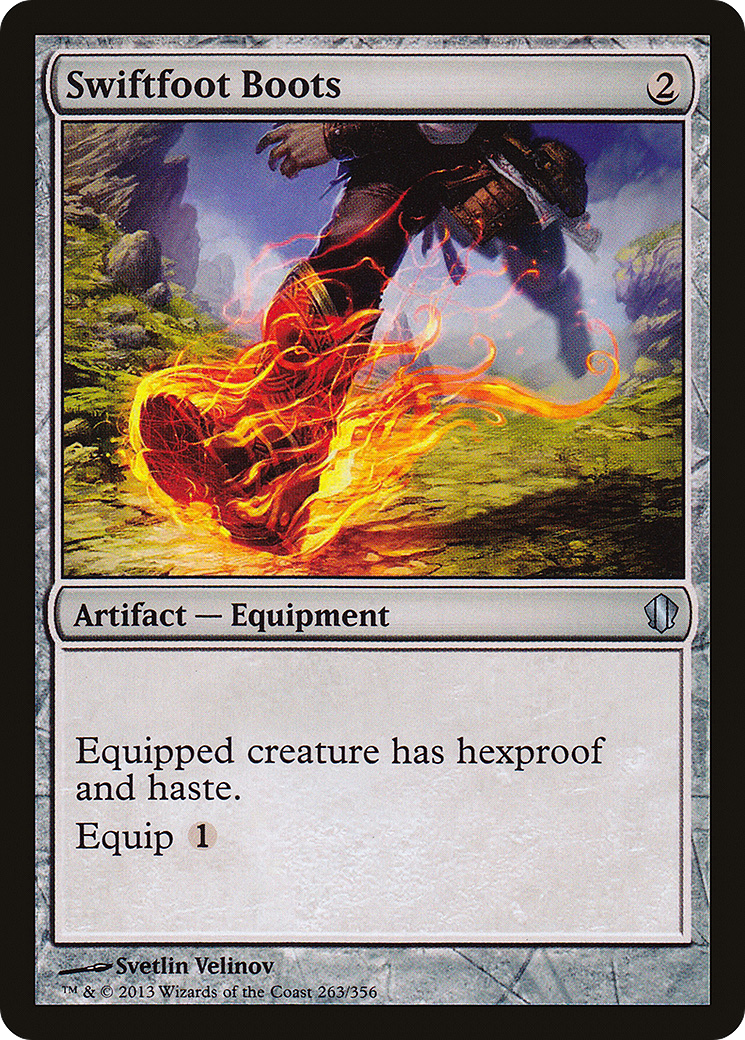 MAGIC: THE GATHERING  - Swiftfoot Boots (C13-263) - Commander 2013