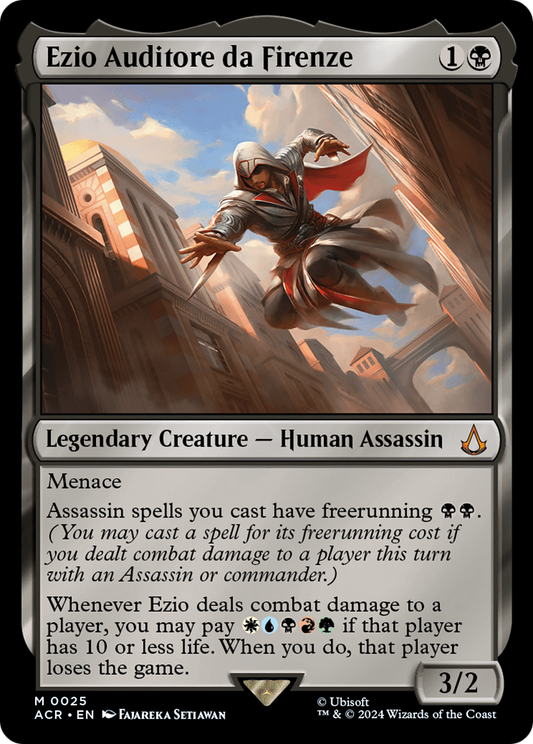 MAGIC: THE GATHERING  - Ezio Auditore da Firenze (ACR-025) - Assassin's Creed